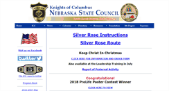 Desktop Screenshot of nebraskakofc.org